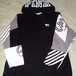 3 nwt VS Pink campus crossover tunic style hoodies